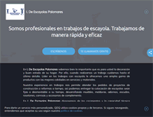 Tablet Screenshot of escayola-madrid.com